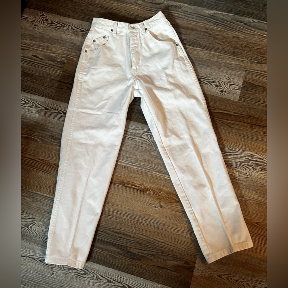 Vintage White Wrangler Silverlake Jeans